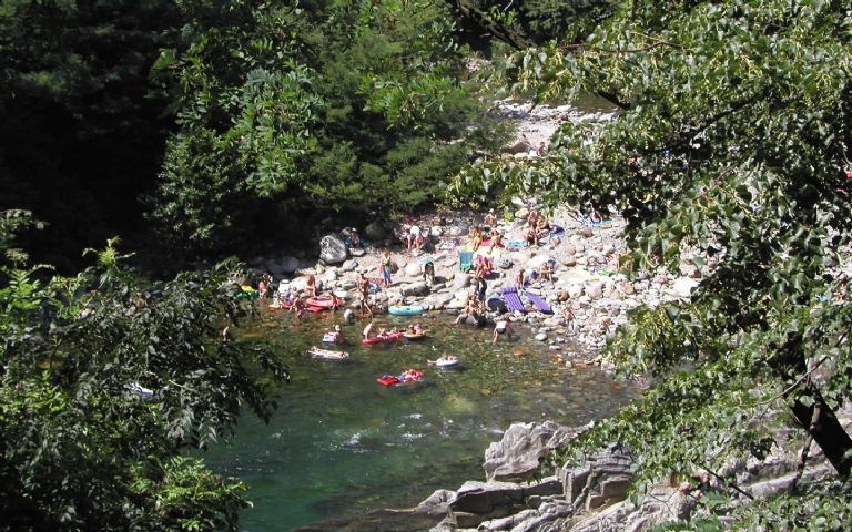 The Cannobino river